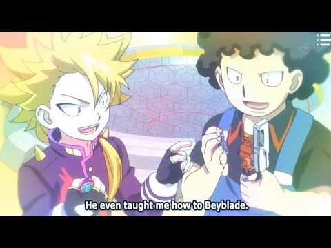 beyblade burst Hoji talks about the first meeting with wakiya