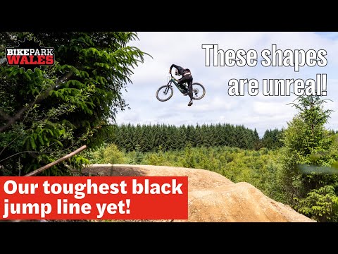 BikePark Wales Launches Most Challenging Black Jump Line Yet