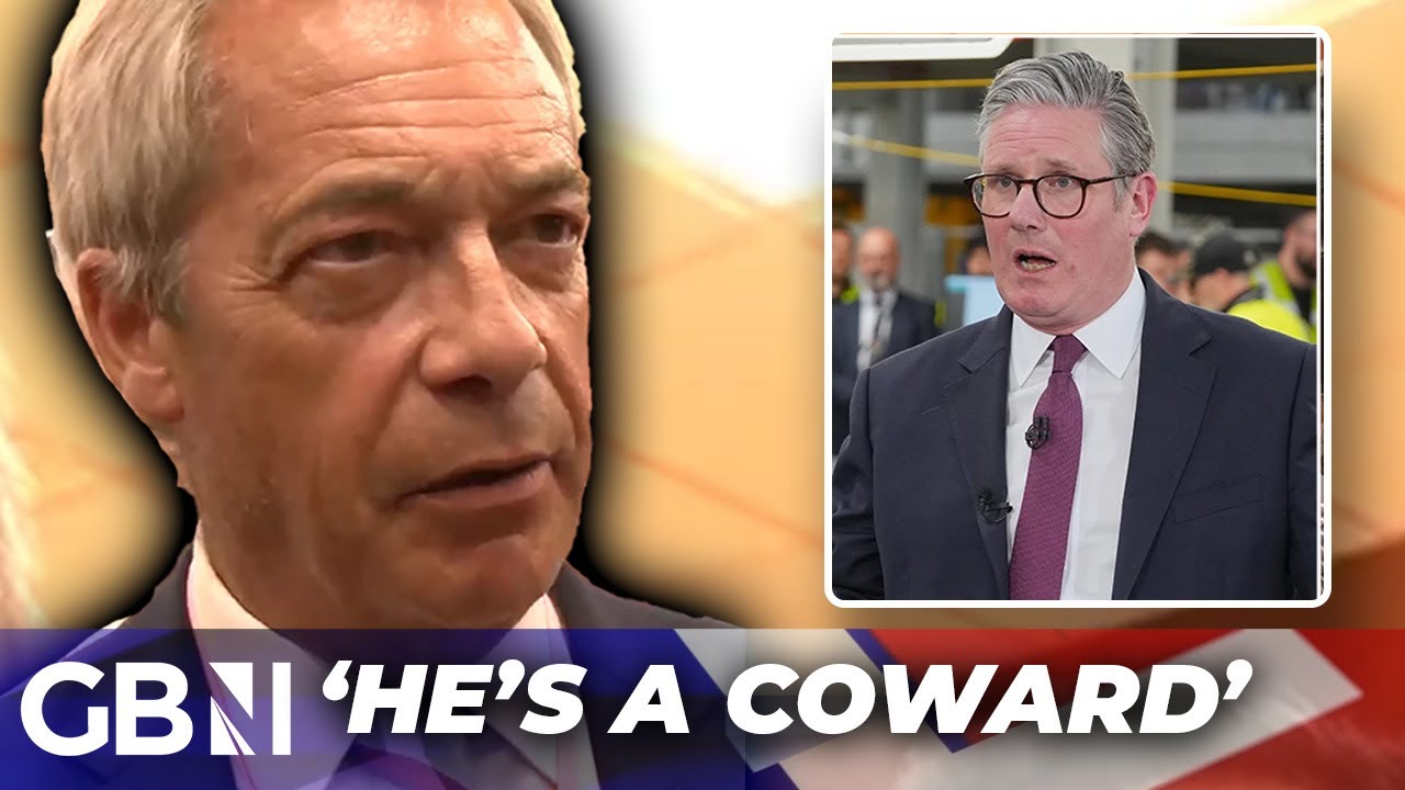'He's a COWARD!' Nigel Farage launches SCATHING attack on Starmer just MOMENTS after by-election win