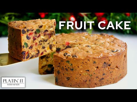 Easy Moist Non-Alcoholic Fruit Cake Recipe | Holiday Favourites