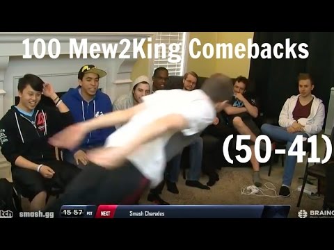 100 Mew2King Comebacks (50-41) - Super Smash Bros.