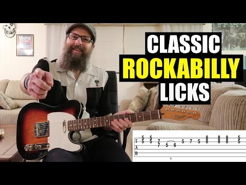 Rockabilly Guitar Masterclass - Licks in the key of E