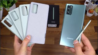 Samsung Galaxy Note 20 5G Unboxing &amp; Official Samsung Cases!