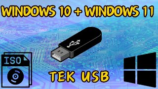 Windows 10 ve Windows 11 İşletim Sistemi Kurulumu İçin USB Bellek Hazırlama - Ventoy İle Kurulum