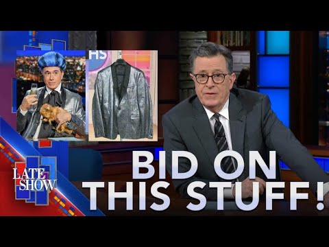 競標全新拍賣品！深夜秀慈善拍賣 | 眾議院通過「淋浴法案」 (Bid On NEW Items In The Late Show's Charity Auction | House Passes The SHOWER Act)