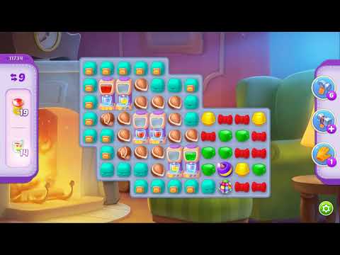 Homescapes Level 11734 No Boosters Gameplay #Bubunka