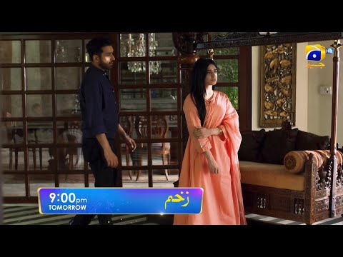 Zakham Episode 32 Promo | Sehar Khan | Aagha Ali | Tomorrow at 9:00 PM only on Har Pal Geo