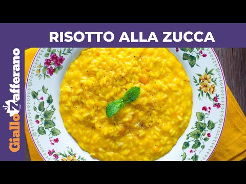 CREAMY PUMPKIN RISOTTO: quick and easy Italian recipe