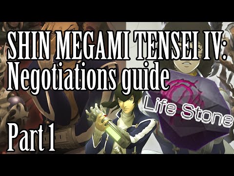 Shin Megami Tensei IV: Negotiations Guide - Part 1 "Life Stones"