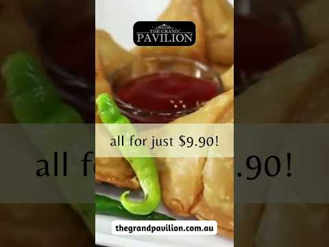 Crispy Vegetable Samosas at The Grand Pavilion | Indian Restaurant in Warners Bay, Sydney