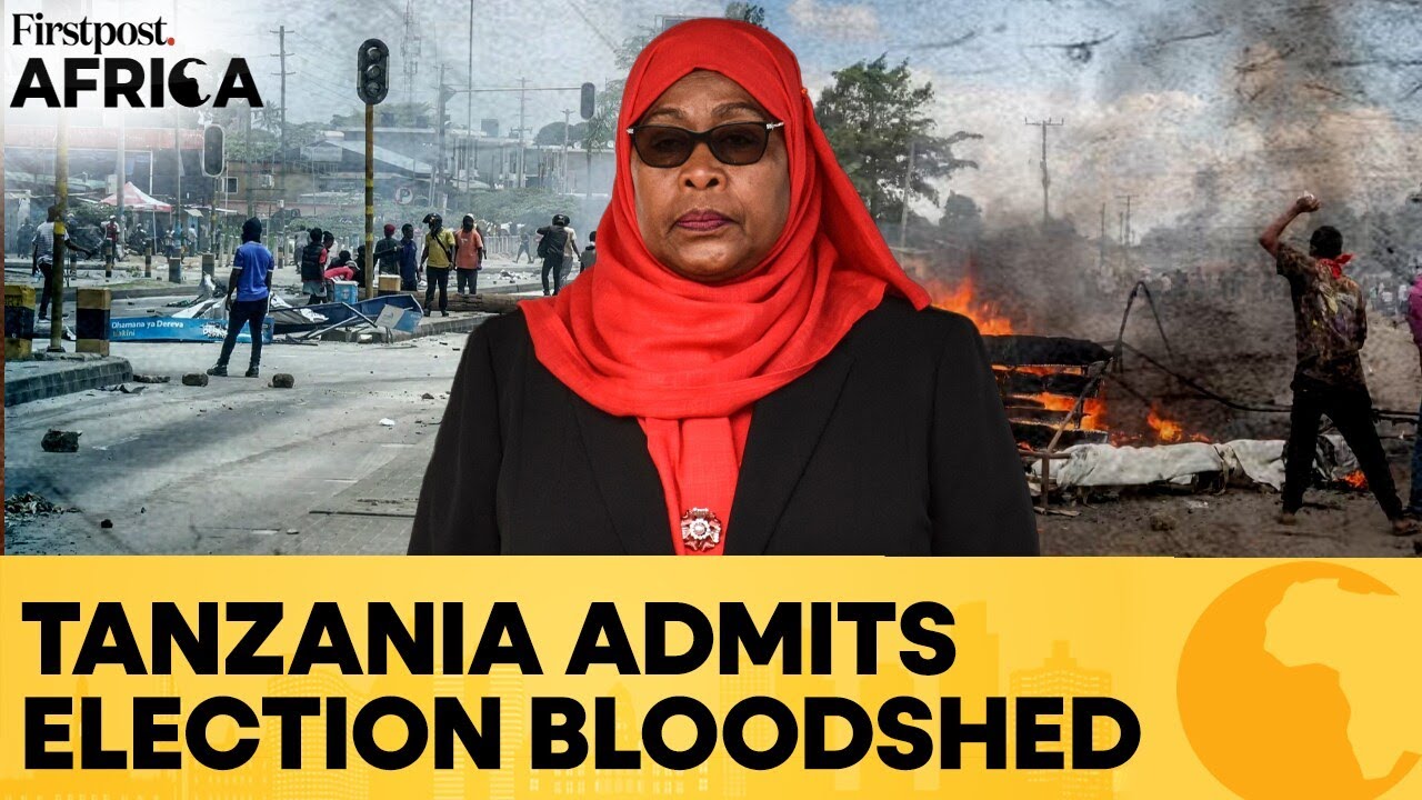 Tanzania's Hassan Admits Election Protest Deaths, Orders Probe | Firstpost Africa | N18G 