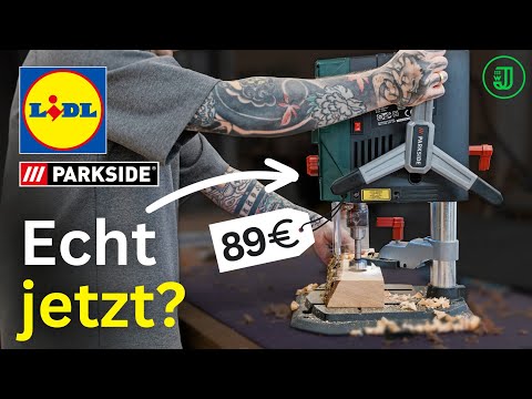 TISCHBOHRMASCHINE von PARKSIDE für 89 EURO? DAS übertrifft alles! | Jonas Winkler