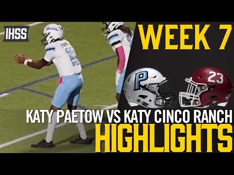 Paetow vs Cinco Ranch High School Football Highlights: Paetow Stays Unbeaten in Electrifying Win