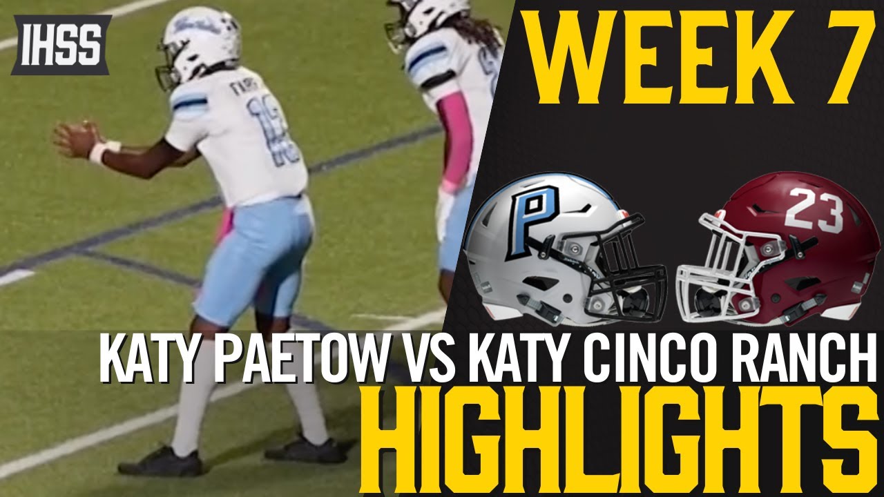 Paetow vs Cinco Ranch High School Football Highlights: Paetow Stays Unbeaten in Electrifying Win