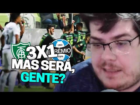 CASIMIRO REAGE: AMÉRICA-MG 3X1 GRÊMIO PELA 32ª RODADA DO BRASILEIRÃO 2021 l Cortes do Casimito