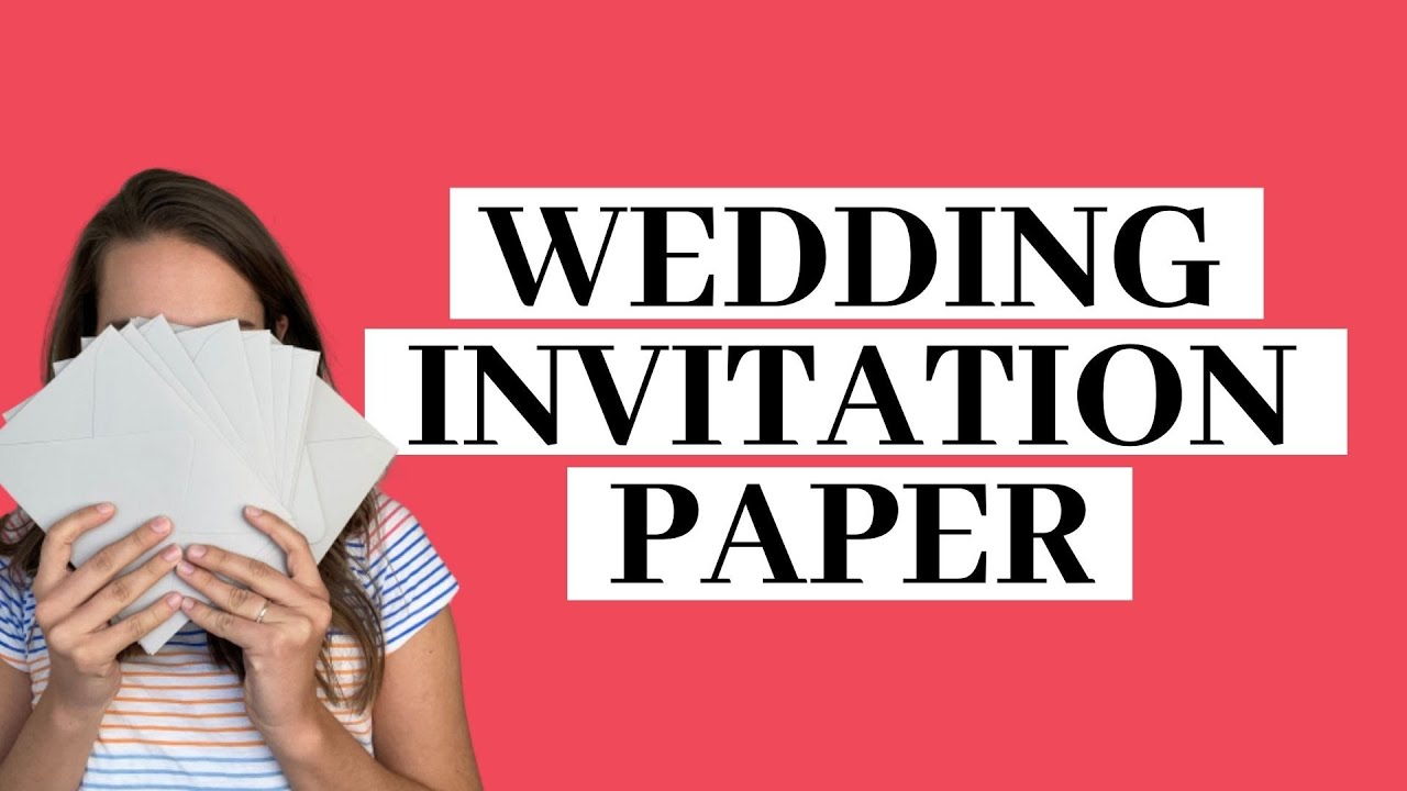 Where to Buy Wedding Paper