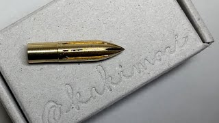 Brassy Goodness! The Kakimori Brass Metal Nib
