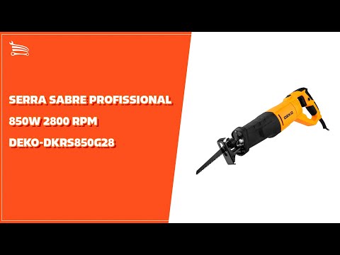 Serra Sabre Profissional 850W 2800 rpm   - Video