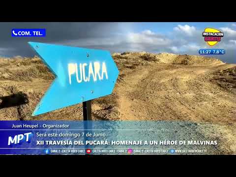 XII Travesía del Pucará: Homenaje a un héroe de Malvinas.