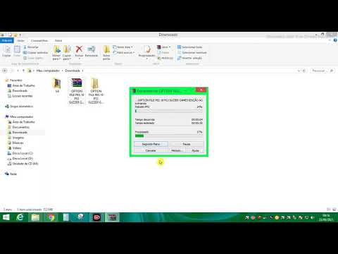 COMO EXTRAIR O OPTION FILE CORRETAMENTE