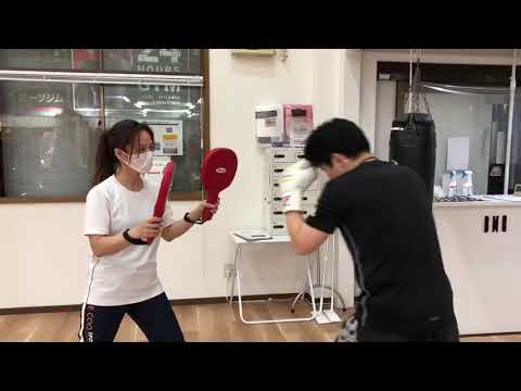 Boxing combo　ジャブ・右アッパー～右ストレート・左アッパー