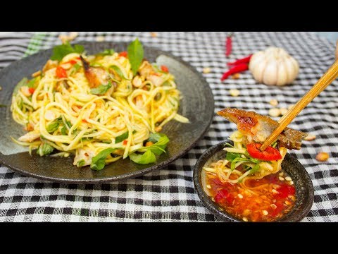 BỎ TÚI BÍ QUYẾT LÀM GỎI XOÀI KHÔ CÁ LÓC CHUA NGỌT LẠ MIỆNG CHO NGÀY TẾT - CKK