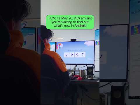 POV: You're waiting to find out what's new at #GoogleIO.