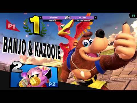 Fusion.exe 62 - UtopianRay (Banjo & Kazooie) vs BONK! (Meta Knight) - Top 8 - Losers Quarter-Final