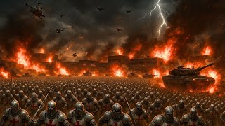 ¿Y si 10.000 Caballeros Templarios atacaran un cuartel moderno? ⚔️ La historia se repite…