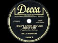 1946 HITS ARCHIVE: I Don’t Know Enough About You - Mills Brothers