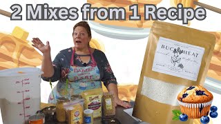 Fresh Milled Buckwheat Pancake Mix (Plus Muffin Mix!) | Frugal Friday DIY Pantry Staples