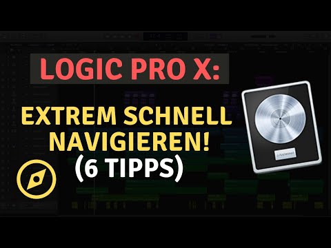 Logic Pro X Tutorial (deutsch) || 🎉 6 TIPPS wie du extrem schnell durch Logic Projekte navigierst
