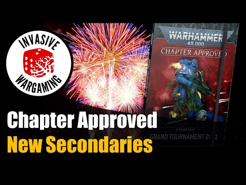 New secondary objectives: Chapter Approved 2021 Warhammer 40k