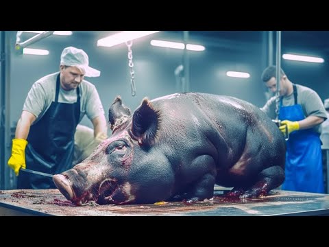 Raising a Million Black Pigs:Modern Pig Farming and Pork Slaughter and Processing