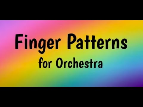 Finger Pattern warm up  every string every pattern!