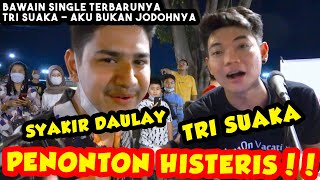 Download lagu PENONTON HISTERIS NONTON TRI SUAKA FEAT SYAKIR DAULAY - AKU BUKAN JODOHNYA (LIVE) PENDOPO LAWAS mp3 Download lagu PENONTON HISTERIS NONTON TRI SUAKA FEAT SYAKIR DAULAY - AKU BUKAN JODOHNYA (LIVE) PENDOPO LAWAS mp3