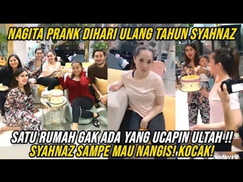 NAGITA BIKIN KEJUTAN ULANG TAHUN UNTUK SYAHNAZ! SAMPE BIKIN SYAHNAZ NANGIS TERHARU!