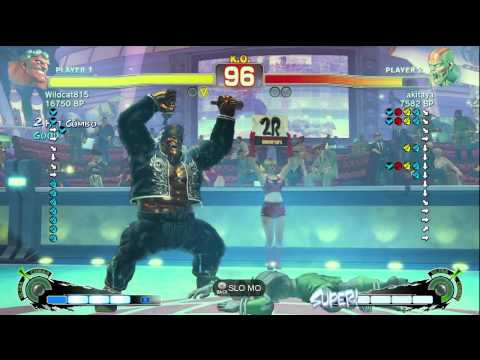 Wildcat815 [Hakan] vs akitaya [Dhalsim] SSF4 Japanese Online Ranked Matches - TRUE-HD