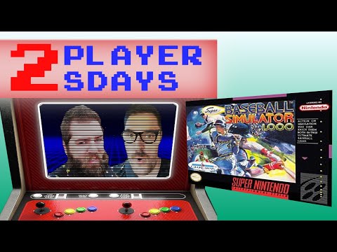 Super Baseball Simulator 1.000 on SNES | 2PLAYER2SDAYS #10