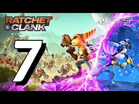 RATCHET AND CLANK RIFT APART Walkthrough Gameplay Part 7 - No Commentary PS5 [1080p 60FPS]