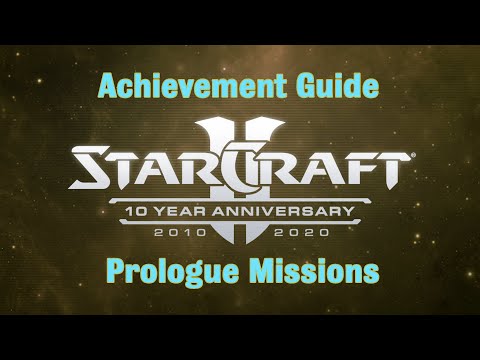 Prologue Missions - Starcraft 2 10th Anniversary Achievements