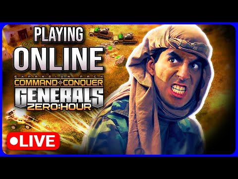 [LIVE] Camo-Netting My SCUD Storms in Online Multiplayer Matches | C&C Generals Zero Hour