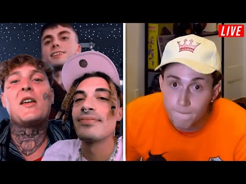 Drefgold,Side Baby & Tony Boy SGRAVANO In Live Dal Rosso!