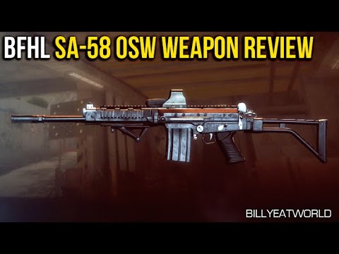 Battlefield Hardline (PS4) - SA-58 OSW Weapon Review - Best Battle Rifle? (BFHL Gameplay)