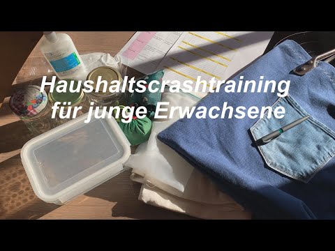 Einkauf mit Köpfchen - Haushaltscrashtraining für junge Erwachsene