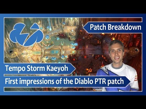 Tempo Storm Kaeyoh ‒ First impressions of Diablo PTR patch