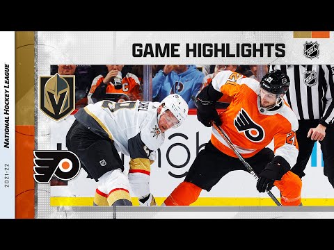 Golden Knights @ Flyers 3/8 | NHL Highlights 2022