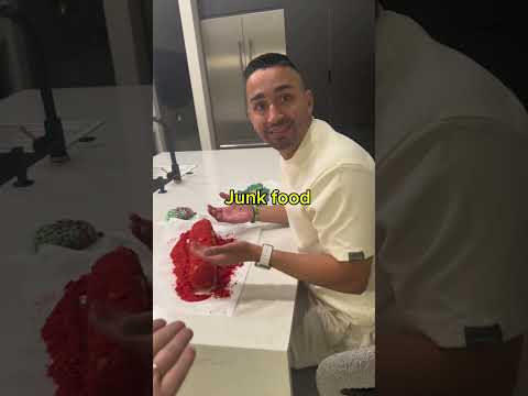 Mom caught Son and Dad eating junk food and this happens #shorts
