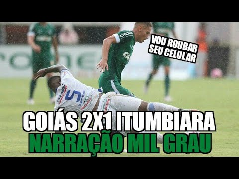 GOIÁS 2X1 ITUMBIARA - NARRADO PELO GOIÁS MIL GRAU