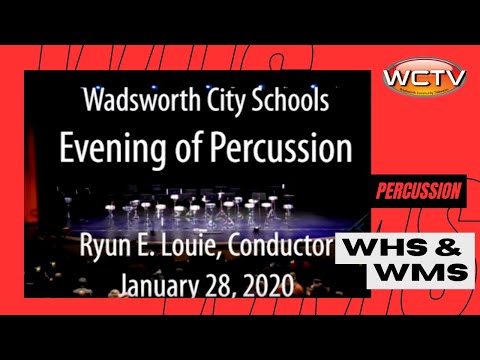 WHS & WMS Band: 2020 Night of Percussion